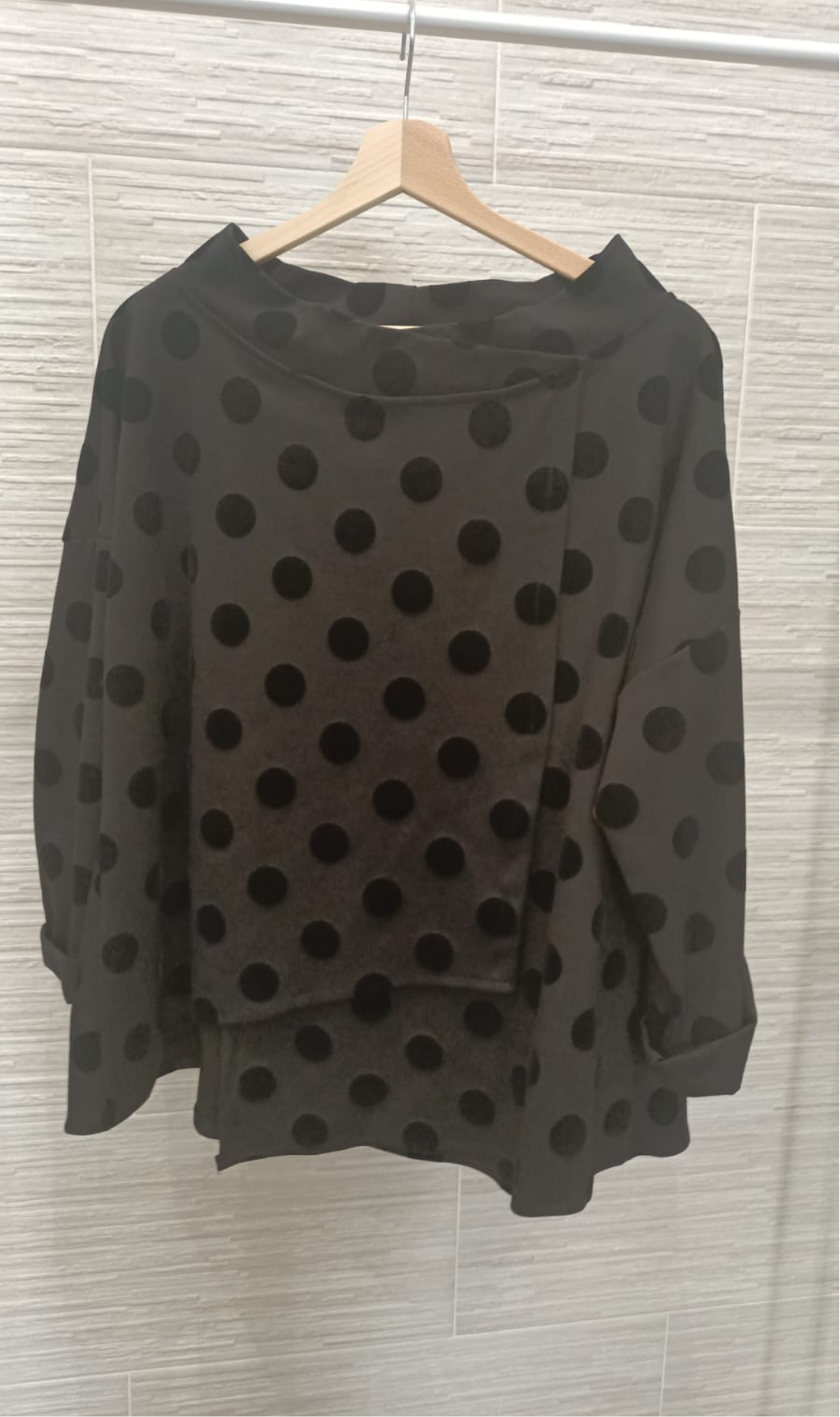 Maglia collo ciambella