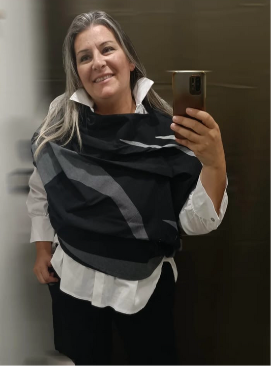 Gilet chiuso girocollo
